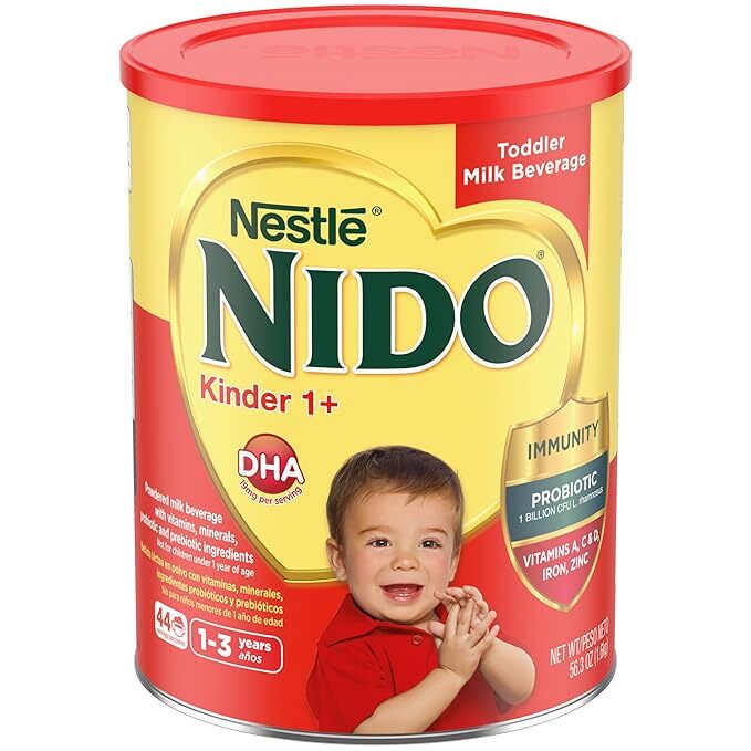NIDO Kinder 1+ Toddler Milk Beverage - 56.4oz  10 Containers - SEE DESCRIPTION