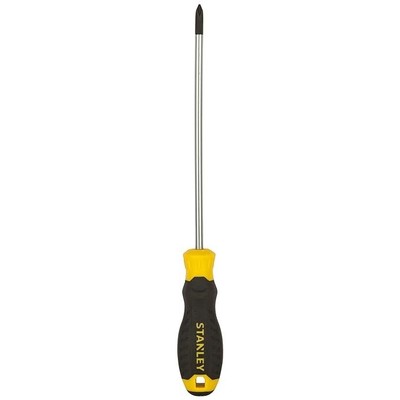 Stanley STMT60806-8 Cushion Grip Screwdriver Phillips   PH1x150mm Yellow & Black