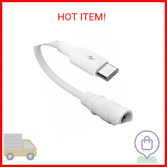 Replacement for Ring Barrel Plug DC to USB-C Adapter for Barrel Plug Solar Panel