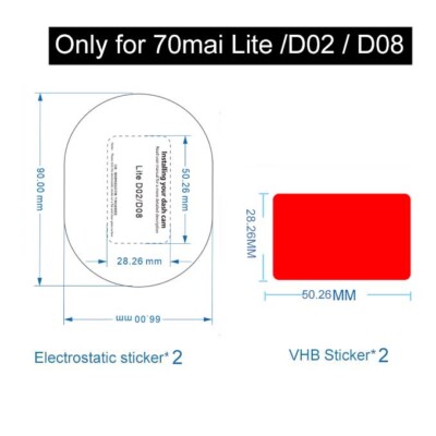 for 70mai pro D02/D08 Mount For 70mai Dash Cam Pro D02 Lite D08 for 70mai Pro