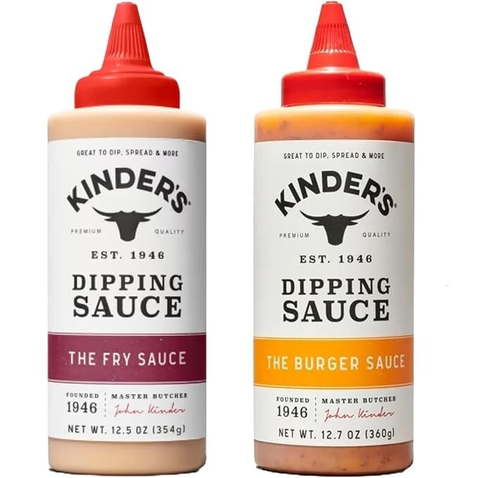 Kinder's Dipping Sauce 12.7 OZ Choose your Flavor!!