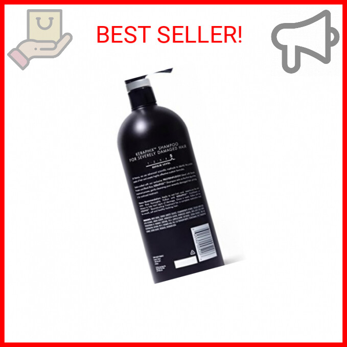 Nexxus Keraphix Shampoo for Damaged Hair With ProteinFusion Keratin Protein, Bla