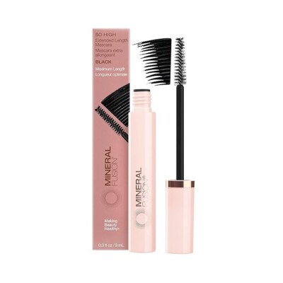 Mineral Fusion So High Extended Length Mascara Black 0.3 oz /9 ml