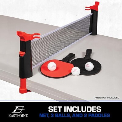 EastPoint Ping Pong Everywhere Table Tennis Set- Table Tennis Everywhere SB24