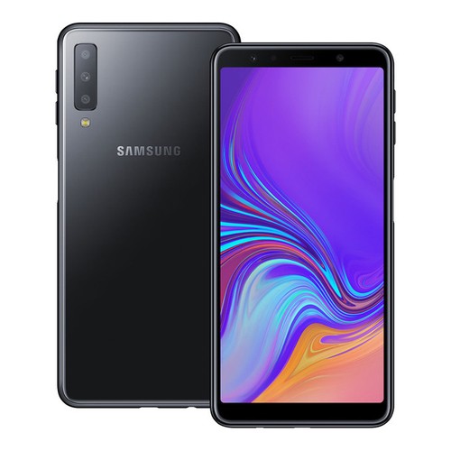 NUEVO Samsung Galaxy A7 2018 SM-A750GN/DS 6" 128GB Doble SIM Desbloqueado NEGRO