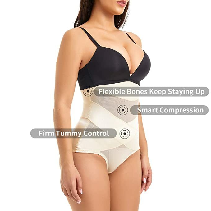 Shapewear for Women Tummy Control - Body Shaper Slimming Spanks Girdles Panties