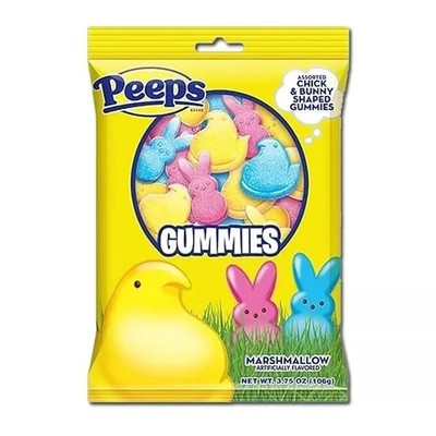 Peeps Gummies Candy Bunny Shaped Gummies 3.75oz