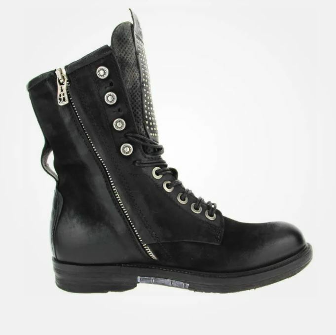 AS98 A.S. 98 AIRSTEP DAMEN SCHUHE STIEFEL STIEFELETTEN BOOTS SCHWARZ BLACK GR 35 NEU