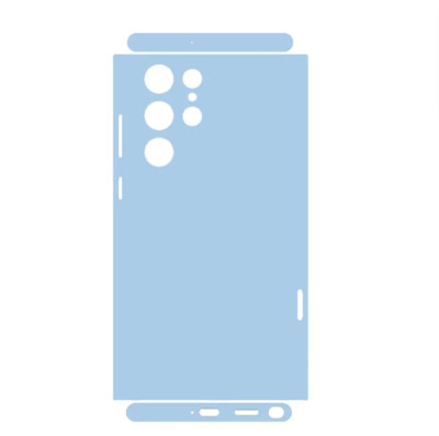 Decal Skin Back Screen Protector Film Cover For Samsung S23 Ultra S22+ Wrap Case