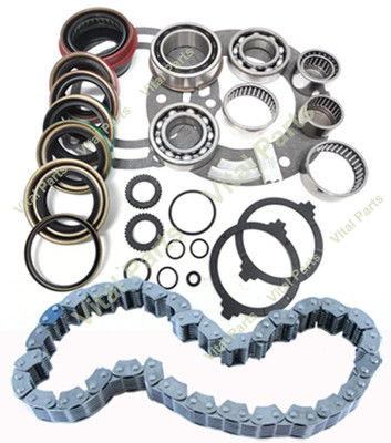 Dodge 241 Transfer Case Rebuild Bearing and Chain Kit NP 241 241DHD Trucks 97-02