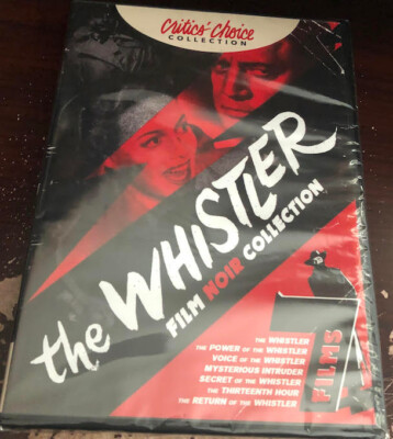 THE WHISTLER FILM NOIR COLLECTION DVD NEW SEALED 7 MOVIES, 6 WITH RICHARD DIX