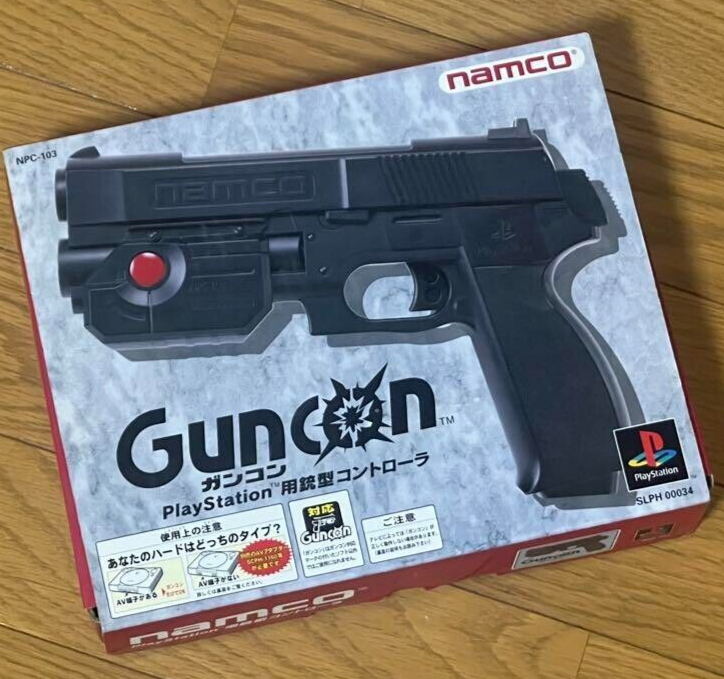 GunCon Light Gun Controller Namco NPC-103 for PS1 Japan Used