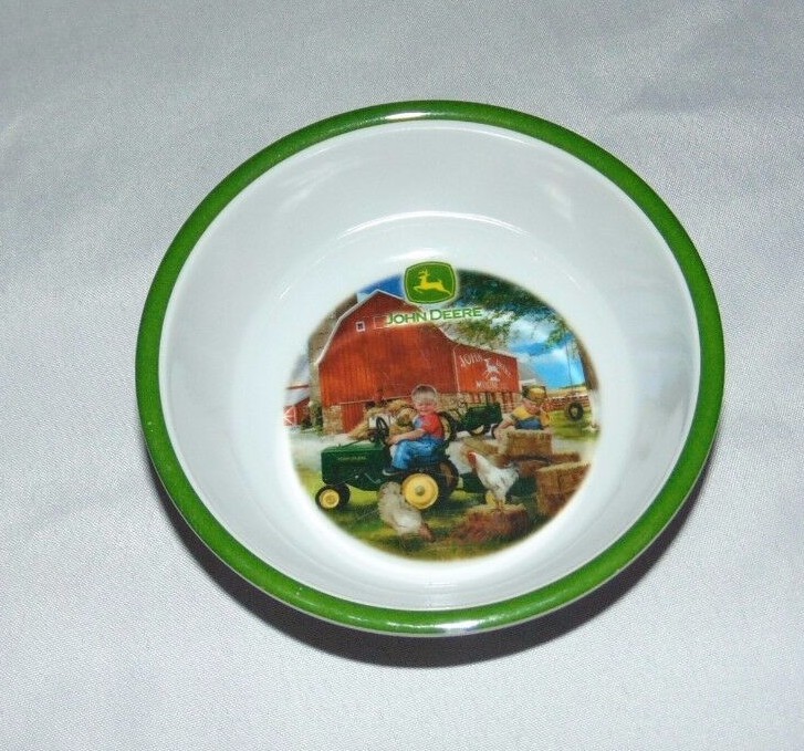 3 pcs JOHN DEER Kids Melmac 8