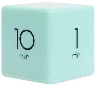 Mooas Cube Timer Time Management Block for Kitchen Workout Children - NEW