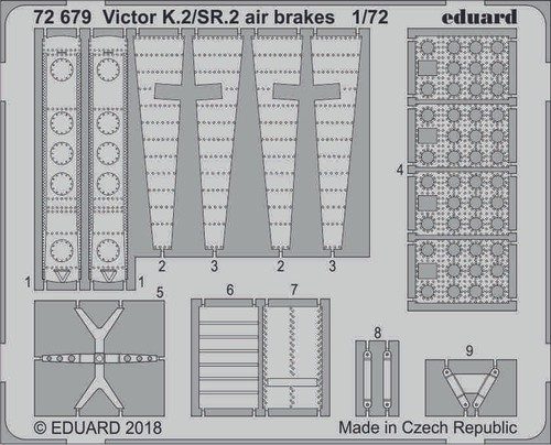 eduard 72679	1/72  Victor K.2/SR.2 Airbrakes for Airfix