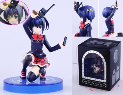 Anime Chuunibyou demo Koi ga Shitai! Rikka Takanashi 15cm Figure 2faces toy Gift