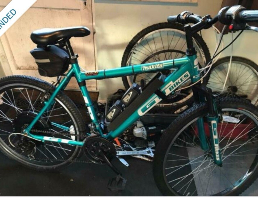 GT Power by makita 36 volt electric bike. in Colchester