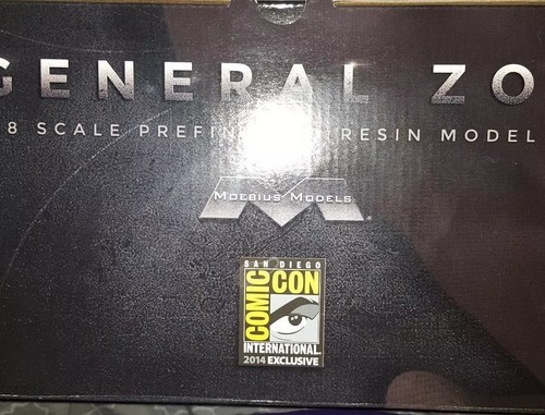 SDCC 2014 EXCLUSIVE! Moebius prefinished GENERAL ZOD Figure 1/8 Scale model kit