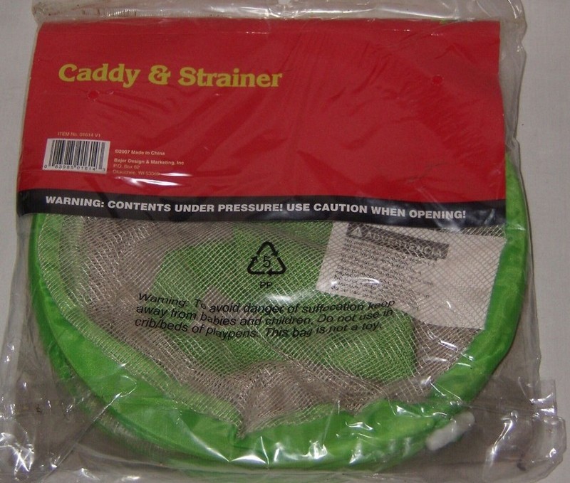 Gardening Caddy Strainer Round Mesh Basket 10