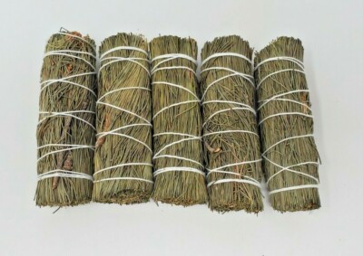 5X Pine Sage Smudge Sticks 4-5 inches long ''Negativity Removal'' Piñon Pine