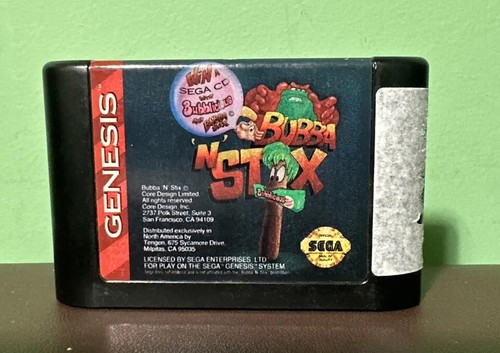 SEGA GENESIS　Bubba 'N' stix Bubba 'N' Stix - Sega Genesis | eBay