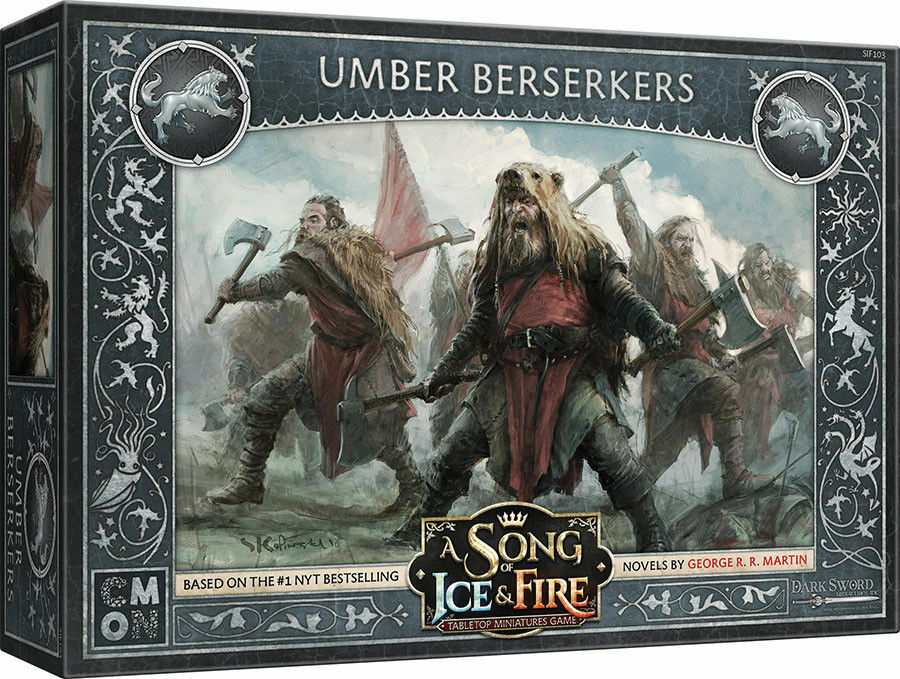 Stark Umber Berserkers Expansion A Song of Ice & Fire Miniatures ASOIAF CMON NIB