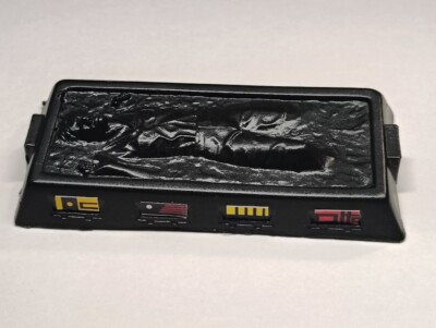 CUSTOM HAN IN CARBONITE 1981 KENNER STAR WARS SLAVE-1 REPLACEMENT & STICKERS.