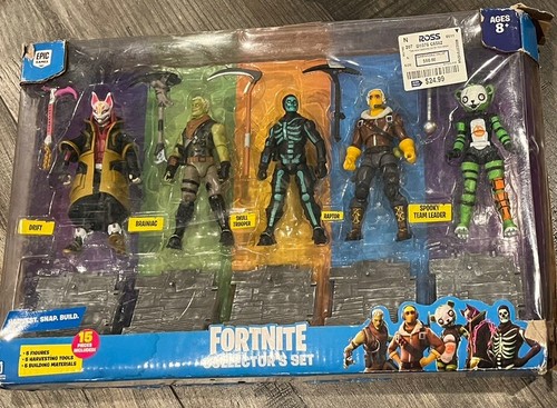 Fortnite Collector's Set 5 Pack Drift Brainiac Skull Trooper