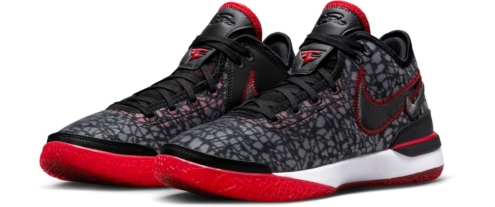 Nike LeBron NXXT 20 Basketball Shoes Black/Red Bred 2023 x