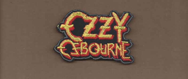 NEW 2 3/8 X 3 5/8 OZZY OZBOURNE IRON ON PATCH FREE SHIPPING