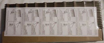 Bird Spikes 16 Pack Stainless Steel Repellent Devices Outdoor Deterrent ~  NEW