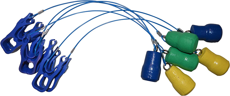 Fish Culling Tag System for Bass and Walleye - Boat Livewell Float Clips - Use