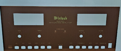 McIntosh MA6500 Glass Faceplate for Integrated Amplifier -NEW-