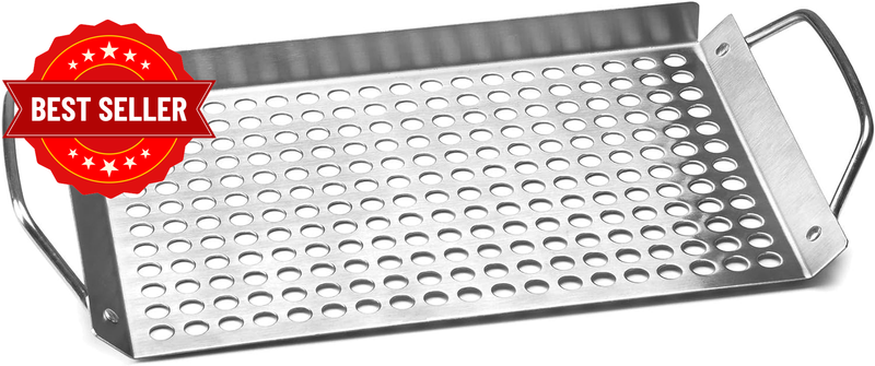 76631 Stainless Steel Grill Topper Grid, 11"X7"