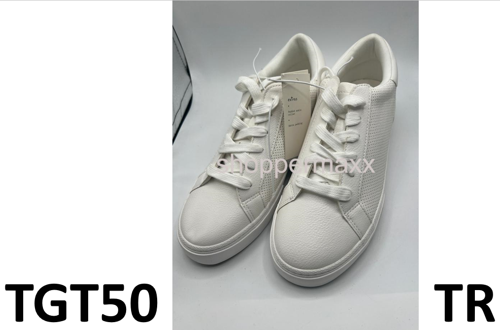Women's Maddison Sneakers with Memory Foam Insole - A New Day, White, Size 9.5