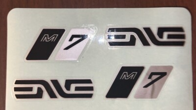 ENVE Composites M-Series Handlebar Decal Kit - M7 - Single Colors - BLACK