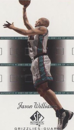 2001-02 SP Authentic - Jason Williams #44