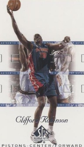 2001-02 SP Authentic - Clifford Robinson #24