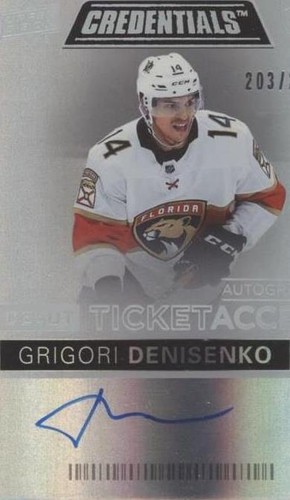2021-22 Upper Deck Credentials - Grigori Denisenko #DTAA-GD