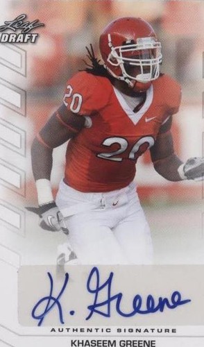 2013 Leaf Draft Khaseem Greene #BA-KG1
