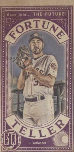 2019 Topps Gypsy Queen - Justin Verlander #FTM JV