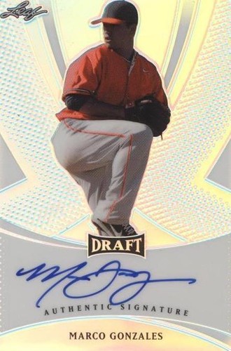 2013 Leaf Metal Draft - Marco Gonzales #BA-MG1
