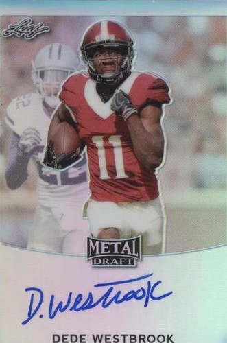 2017 Leaf Metal Draft Dede Westbrook #BA-DW1