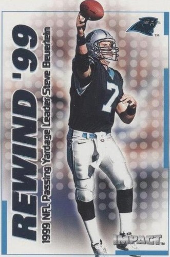 2000 Skybox Impact Steve Beuerlein #39 RN