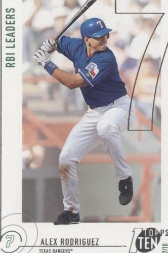 2002 Topps Ten - Alex Rodriguez #48