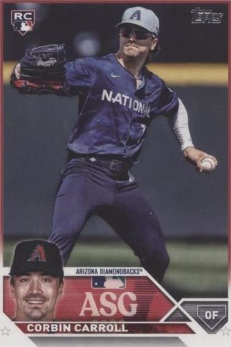 2023 Topps Update Series - Corbin Carroll #ASG-34