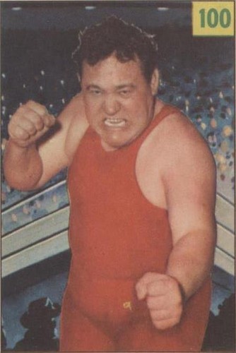 1955-56 Parkhurst Wrestling - Don Lee #100