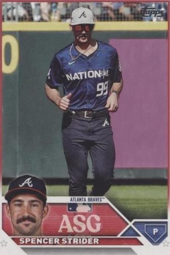 2023 Topps Update Series - Spencer Strider #ASG-45