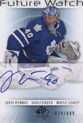 2012-13 SP Authentic - Jussi Rynnas #235