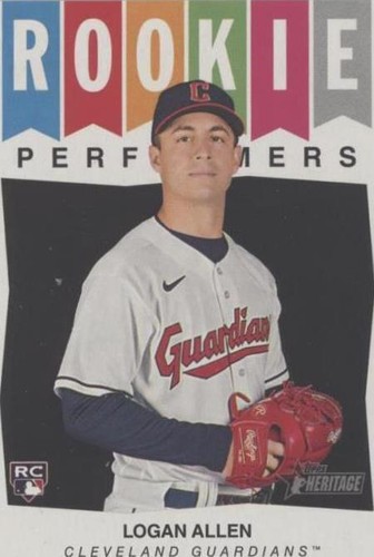 2023 Topps Heritage High Number - Logan Allen #RP-5